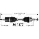 DRIVE SHAFT (AXLE SHAFT)