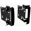 2-DIN facia plate Chrysler/Dodge/Jeep/VW black