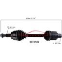 DRIVE SHAFT (AXLE SHAFT)